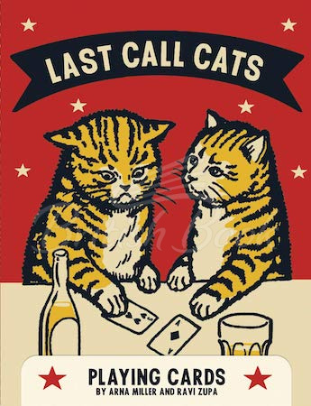 Гральні карти Last Call Cats Playing Cards зображення